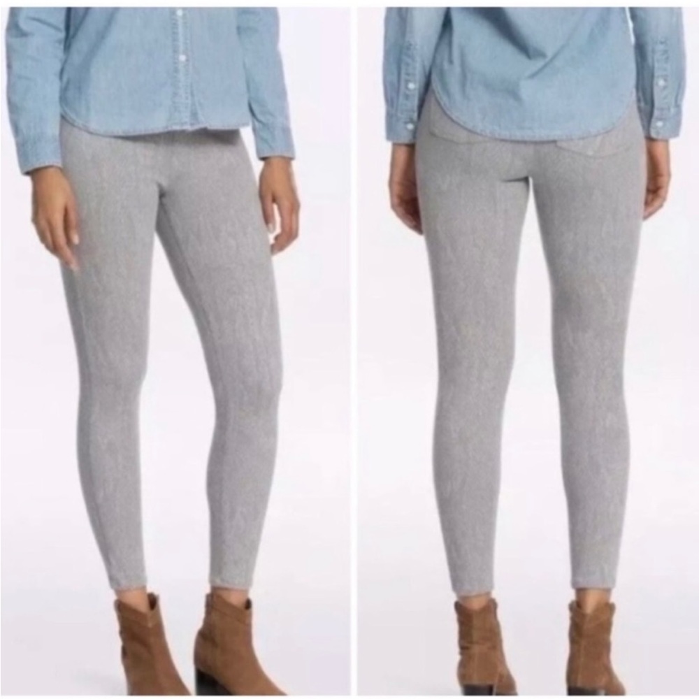 Spanx Snakeskin Python Grey Jeanish Shaper Skinny… - image 3